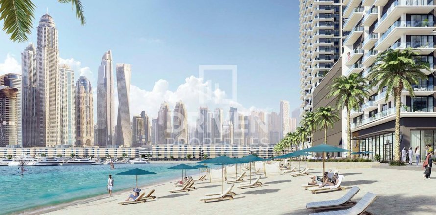 Квартира с 1 спальней в EMAAR Beachfront, ОАЭ №138742