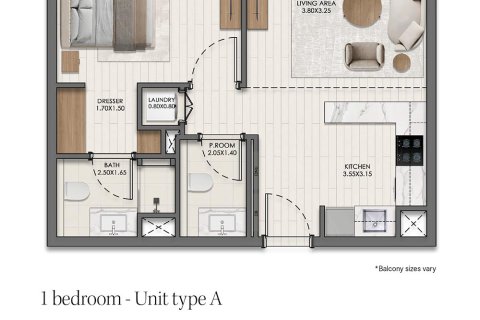 1 bedroom Apartment in Town Square, UAE No. 170362 16