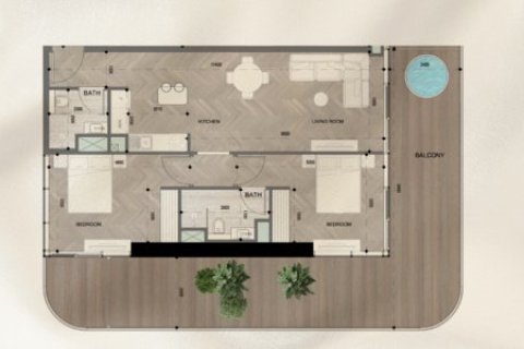 Appartement de Studio à Dubai Land, UAE No. 170364 17