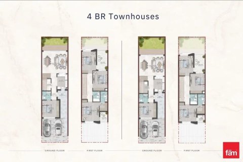 Townhouse de 4 chambres à Dubai, UAE No. 207921 16