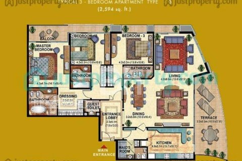 Appartement de 3 chambres  No. 114033 4