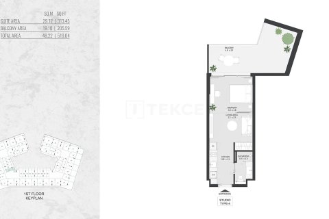 Apartment de 2 dormitorios en Al Warsan, UAE No. 172214 31
