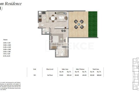 Apartment de 1 dormitorio en Falcon City of Wonders, UAE No. 172208 24