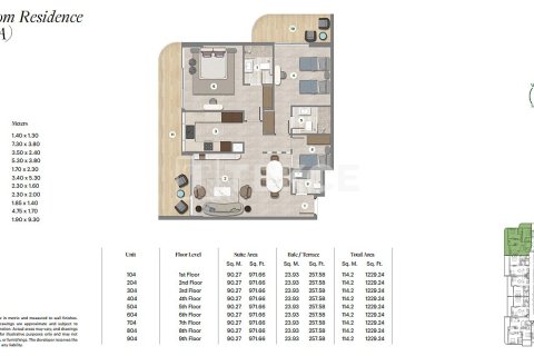 Apartment de 1 dormitorio en Falcon City of Wonders, UAE No. 172208 26