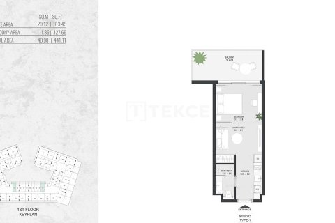 1 bedroom Apartment in Al Warsan, UAE No. 172213 29