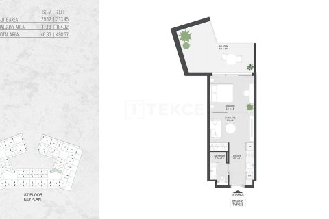 1 bedroom Apartment in Al Warsan, UAE No. 172213 30