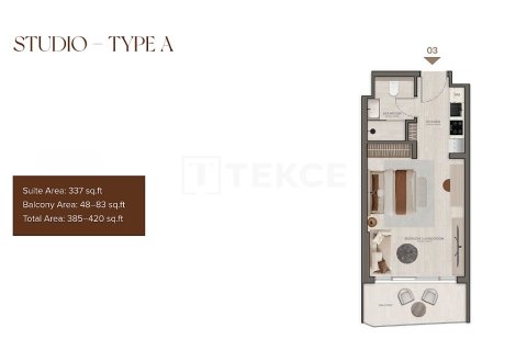 Apartment de 1 dormitorio en Jumeirah Village Circle, UAE No. 172210 26