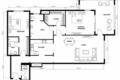 2 bedrooms Apartment in Palm Jumeirah, UAE No. 168431 14