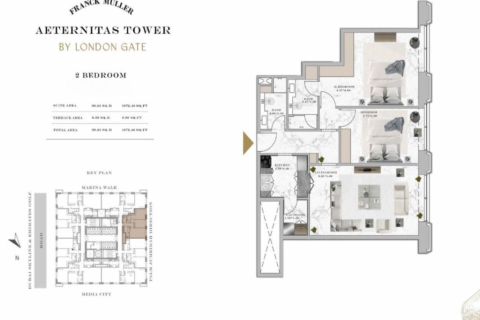 2 bedrooms Apartment in Dubai Marina, UAE No. 147128 24