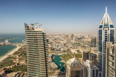 Квартира с 2 спальнями в Дубай Марина, ОАЭ №134298 3