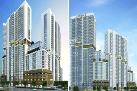 1 غرف نوم شقة في SOBHA HARTLAND دبي, الإمارات العربية المتحدة رقم 96680 1