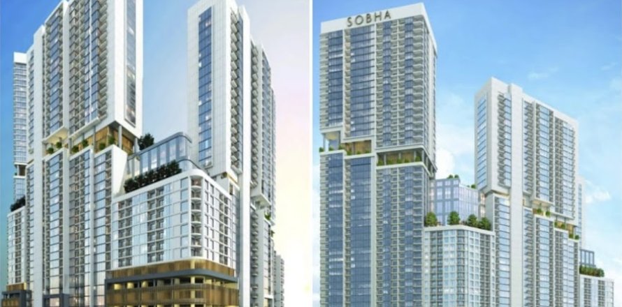1 غرف نوم شقة في SOBHA HARTLAND دبي, الإمارات العربية المتحدة رقم 96680