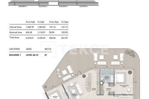 2 bedrooms Duplex in Ras Al Khaimah, UAE No. 168395 3