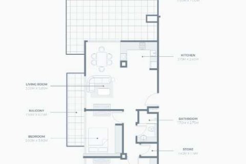 Appartement de 2 chambres  No. 109061 4