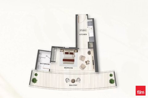 Studio Apartment in Dubai, UAE No. 169708